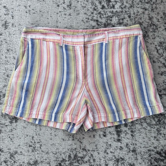 Loft Women's SZ 10 Linen Blend Shorts - Picture 1 of 8